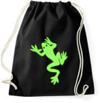 printfashion Béka - Sportzsák, Tornazsák - Fekete (1762403)