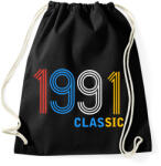 printfashion 1991 - Sportzsák, Tornazsák - Fekete (11936382)