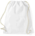 printfashion Cica ölelés jin jang jel - Sportzsák, Tornazsák - Fehér (4176805)