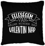 printfashion Feleségem van - Párnahuzat, Díszpárnahuzat - Fekete (11644302)