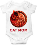 printfashion Cat mom - Baba Body - Fehér (6312738)