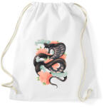 printfashion A kígyó legendája - Sportzsák, Tornazsák - Fehér (1049601)