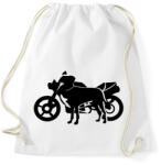 printfashion kutyamotor - Sportzsák, Tornazsák - Fehér (2910374)