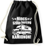 printfashion Kamionos Fehér - Sportzsák, Tornazsák - Fekete (938447)