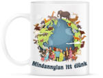printfashion Mindannyian itt élünk - Bögre - Fehér (14500918)