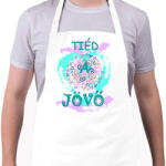 printfashion Tiéd a jövő! - Kötény - Fehér (13863611)