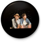printfashion BTS // Vkook - Kitűző, hűtőmágnes - Fekete (3098717)