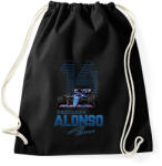 printfashion Fernando Alonso - Sportzsák, Tornazsák - Fekete (11969466)