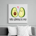 printfashion Complete me! - Vászonkép - Fehér (6630076)