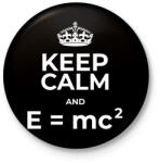 printfashion EINSTEIN - Kitűző, hűtőmágnes - Fekete (10368362)