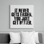 printfashion Motivation - Vászonkép - Fehér (6630792)