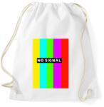 printfashion no signal - Sportzsák, Tornazsák - Fehér (2680837)