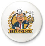 printfashion Sör-idő - Kitűző, hűtőmágnes - Fehér (5645692)