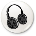 printfashion Oreo fülhallgató - Kitűző, hűtőmágnes - Fehér (11907339)