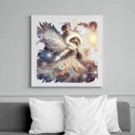 printfashion Téltündér - Vászonkép - Fehér (15123830)