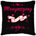 printfashion Lánybúcsú menyasszony pink - Párnahuzat, Díszpárnahuzat - Fekete (16845340)
