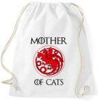 printfashion Mother of Cats - Sportzsák, Tornazsák - Fehér (1503854)