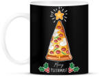 printfashion Merry Pizzamas fehér - Bögre - Fekete (5765712)