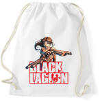 printfashion Black Lagoon - Sportzsák, Tornazsák - Fehér (2859826)