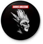 printfashion Boris Brejcha - Kitűző, hűtőmágnes - Fekete (3098802)