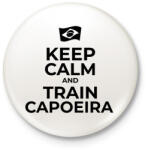 printfashion TRAIN CAPOEIRA 3 - Kitűző, hűtőmágnes - Fehér (11529251)