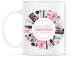 printfashion Legjobb kozmetikus a világon - Bögre - Fehér (6552664)