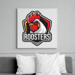printfashion Angry bird - Vászonkép - Fehér (6637253)