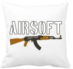 printfashion Airsoft AK-47 - Párnahuzat, Díszpárnahuzat - Fehér (2291345)