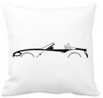 printfashion BMW Z4 Fekete - Párnahuzat, Díszpárnahuzat - Fehér (16091106)