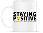 printfashion Maradj pozitív! - Bögre - Fehér (788944)