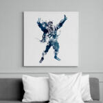 printfashion Draven - Vászonkép - Fehér (6629054)