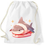 printfashion Cápa sushi - Sportzsák, Tornazsák - Fehér (14738027)