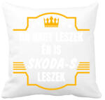 printfashion Ha nagy leszek én is Skoda-s leszek - Párnahuzat, Díszpárnahuzat - Fehér (14642603)