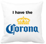 printfashion I have corona 2 - Párnahuzat, Díszpárnahuzat - Fehér (2308313)