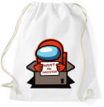 printfashion Among us- adoptálj imposztort - Sportzsák, Tornazsák - Fehér (4087029)