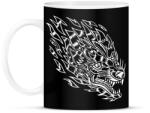 printfashion Tűzfarkas - Bögre - Fekete (2379711)