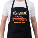 printfashion BMW tiszteld az idősebbet - Kötény - Fekete (11537809)