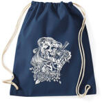 printfashion Koponya psiztollyal - Sportzsák, Tornazsák - Sötétkék (5623684)