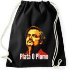 printfashion Plata O Plomo - Sportzsák, Tornazsák - Fekete (2804185)