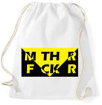 printfashion MTH R FCK R - Sportzsák, Tornazsák - Fehér (2778364)
