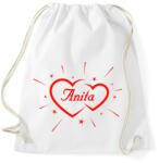 printfashion Anita - Sportzsák, Tornazsák - Fehér (11774372)