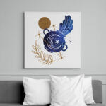 printfashion Vízöntő - Vászonkép - Fehér (6640585)