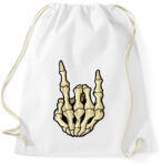 printfashion csontkéz - Sportzsák, Tornazsák - Fehér (5335953)