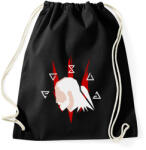 printfashion A fehér farkas - Sportzsák, Tornazsák - Fekete (2098807)