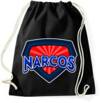 printfashion NARCOS - Sportzsák, Tornazsák - Fekete (10915407)