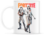 printfashion White Ninjas Fortnite - Bögre - Fehér (2433568)