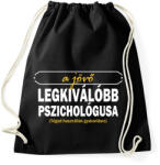 printfashion A jövő pszichológusa - Sportzsák, Tornazsák - Fekete (11633220)