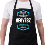 printfashion Vegyész prémium minőség - Kötény - Fekete (4929062)