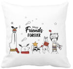 printfashion Friends forever - Párnahuzat, Díszpárnahuzat - Fehér (14973726)