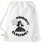 printfashion Kisvakond - rám köhögött elástam - Sportzsák, Tornazsák - Fehér (4743226)